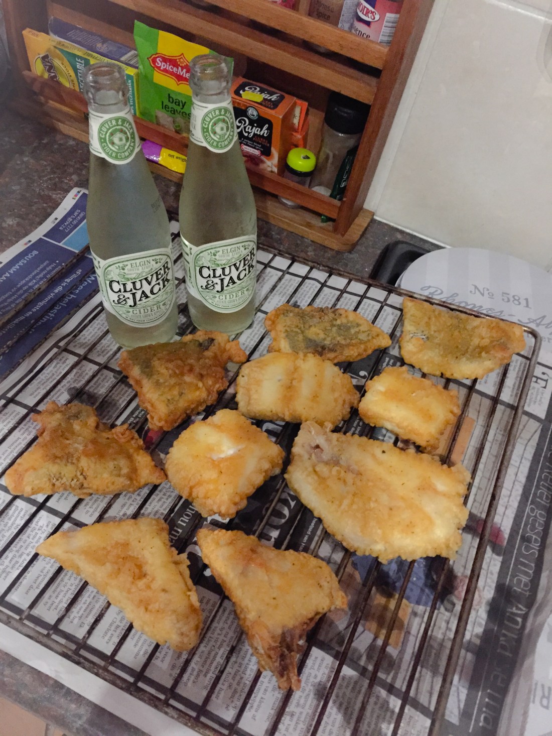 Cluver&Jack and freshly fried belman!